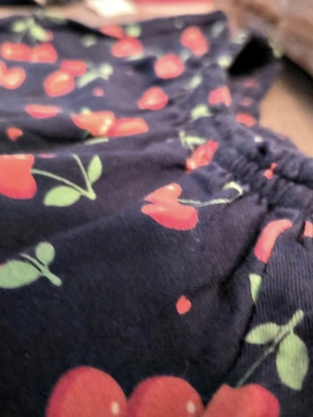 Wonder Nation Cherry Print Romper Size 2T Like New